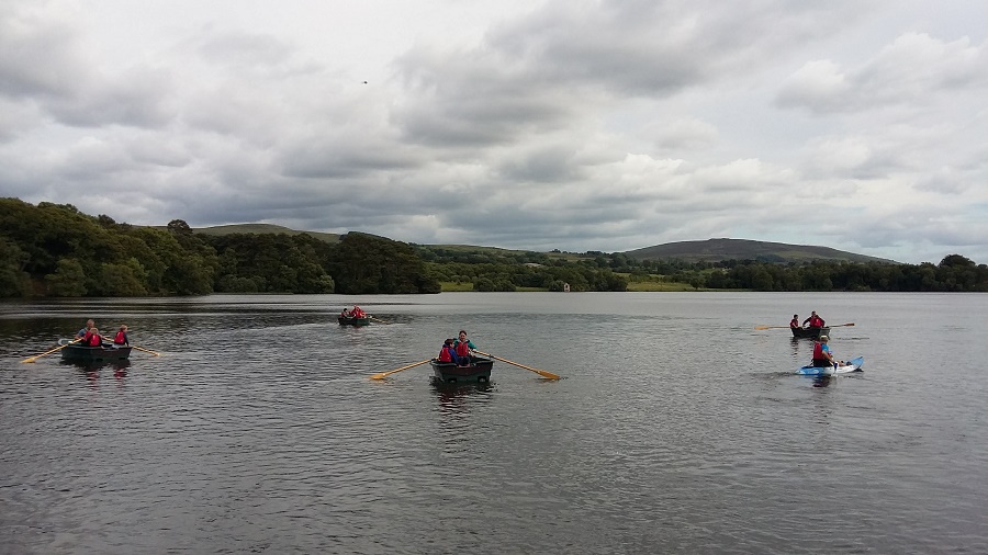 Boats at Talkin Tarn, Cumbria