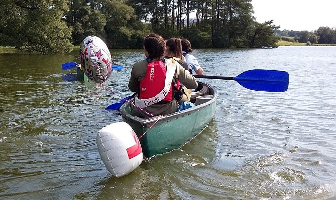 Canoeing Hen Party